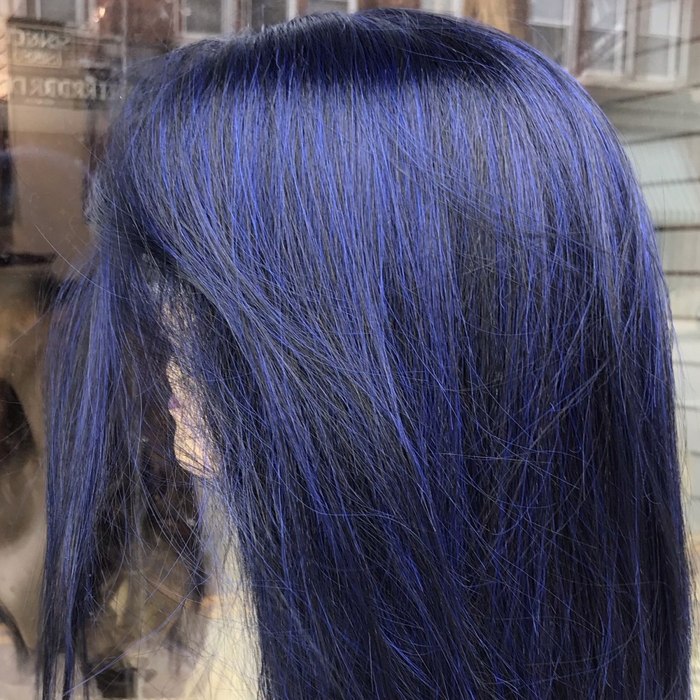 Blue wig Swisslace Lacefront Blue Wig 2025 - Picture 8 of 8